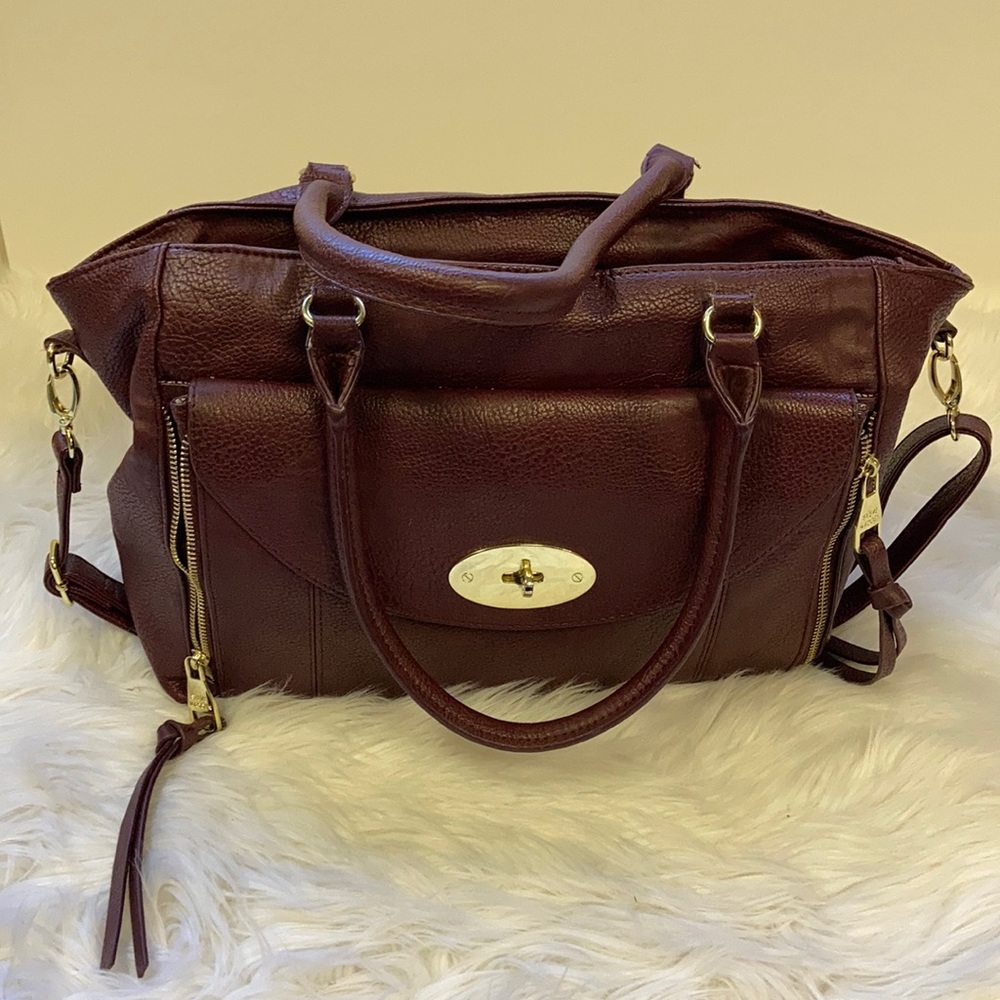 Leather Steve Madden Tote Bag